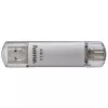 Hama FlashPen C-Laeta USB-stick 16 GB, USB 3.0 / USB Type-C, zilver