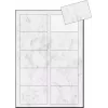Visitekaartjes Sigel DP742 laser/inkjet grijs 100 stuks