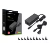 Conceptronic OZUL08B10 90W universele laptopoplader, 10 laadpunten inbegrepen