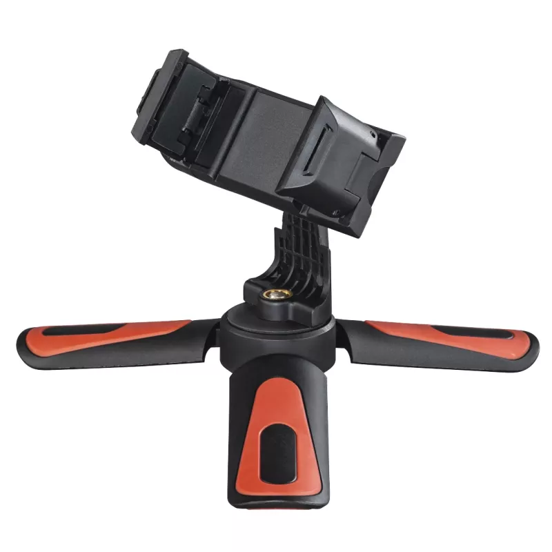 Hama Pocket II Rotation statief smartphone/tablet 3 poten zwart, rood
