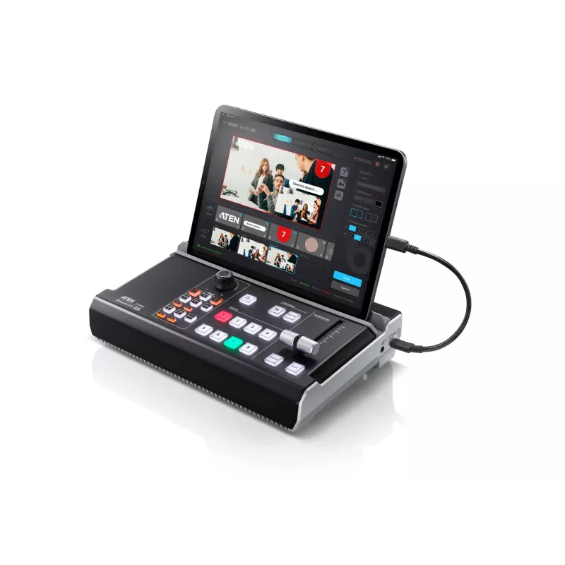 ATEN StreamLIVE™ PRO alles-in-één meerkanaals AV-mixer