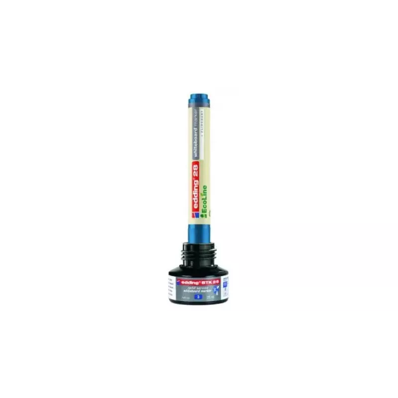 Markervulinkt Edding BTK-25 blauw 25 ml, vervanginkt voor markers