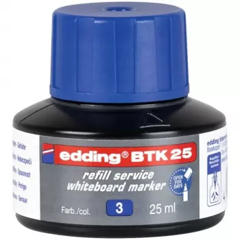 Markervulinkt Edding BTK-25 blauw 25 ml, vervanginkt voor markers