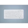 Toetsenbordbescherming Active Key AK-C4110 — siliconen, Duitse layout, 291×139×25 mm, wit