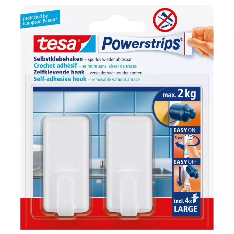 Handdoekhaak Tesa Hooks Large CLASSIC
