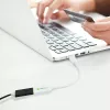 Techly DisplayPort 1.2 stekker / HDMI bus adapter 15 cm wit IADAP DP-HDMIF2