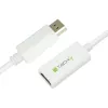 Techly DisplayPort 1.2 stekker / HDMI bus adapter 15 cm wit IADAP DP-HDMIF2