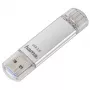 Hama C-Laeta USB-stick 256 GB USB Type-A / USB Type-C 3.2 Gen 1 (3.1 Gen 1) zilver