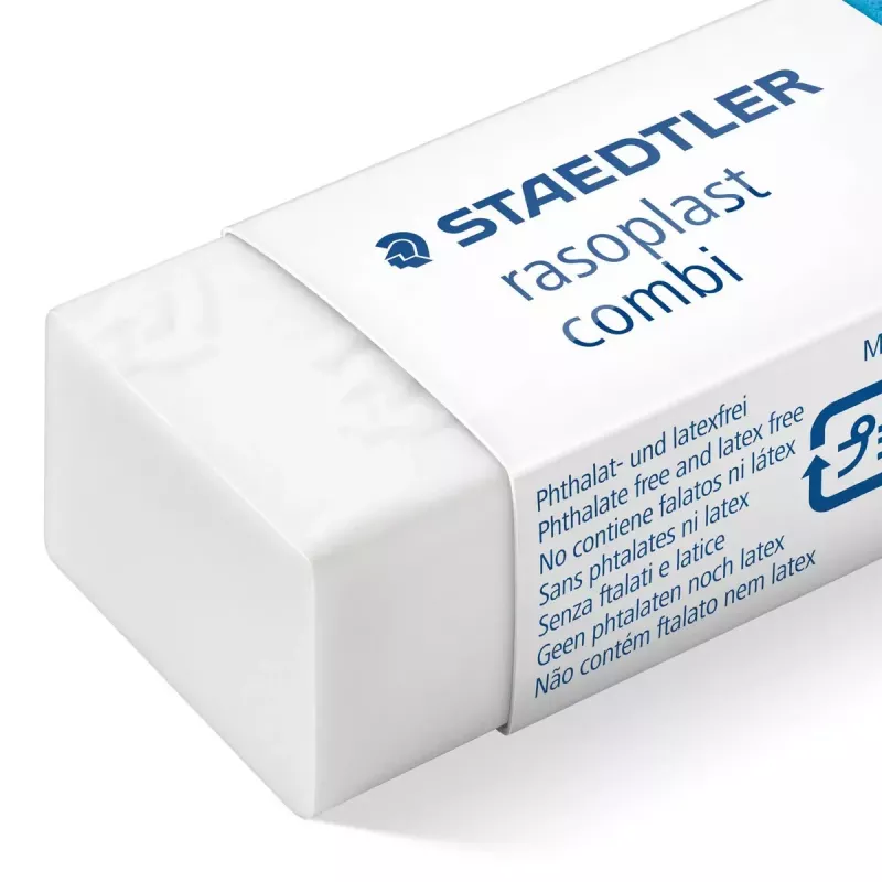 Gum Staedtler rasoplast combi 526 BT, wit, 43×19×13 mm, 1 st.