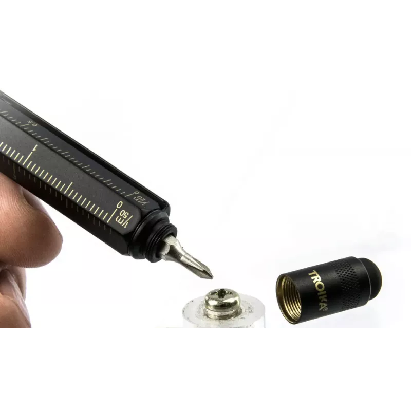 Stylus-pen TROIKA PIP20/BG zwart goud universele compatibiliteit
