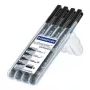 Permanentmarker Staedtler 31-9WP4GS zwart 4 stk.