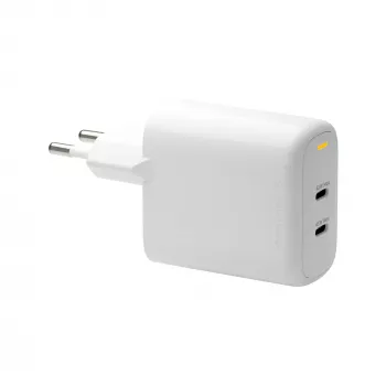 dbramante1928 re-charge Pro - EU-oplader 2x USB-C 45W - W