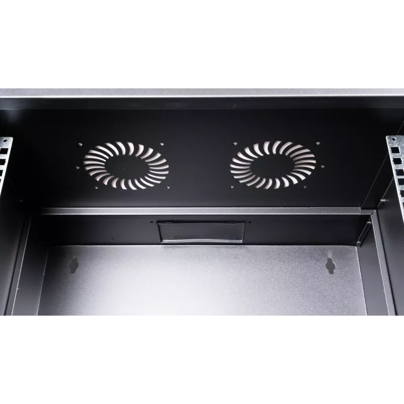 Equip Eco Mount 19' kast, 09U, 540X400MM, RAL9005 zwart