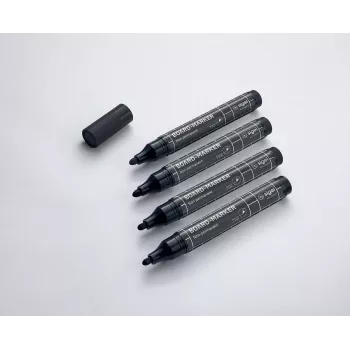 Marker Sigel BA012 4 stuks zwart