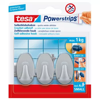 Universele haak Tesa Powerstrips Hooks Small OVAL