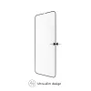 dbramante1928 eco-shield - Galaxy S23 - zwart edge displayschermfolie van gehard glas