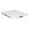 Glijbaanrek EQUIP 19 inch, 1U, 800 mm diepte, lichtgrijs