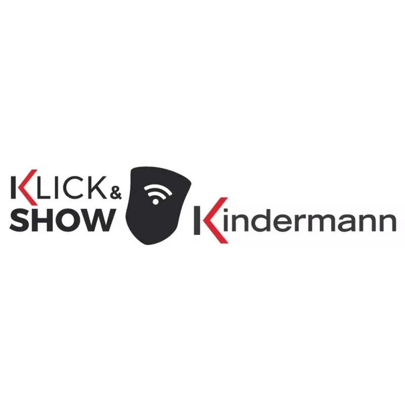 Draadloos presentatiesysteem Kindermann KLICK & SHOW K-40 desktop grafiet