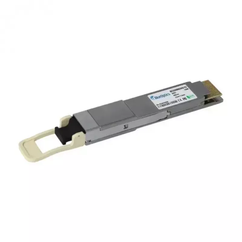 Netwerk-transceivermodule BlueOptics QDD-2X100-SR4-S-BO QSFP-DD 200000 Mbit/s 850 nm 100 m zilver
