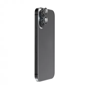 Lensafdekking d bramante eco-lens Pro — transparant glas en kunststof, voor iPhone 17/16/16 Plus