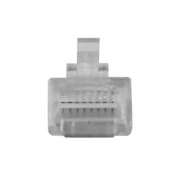 ACT RJ45 (8P/8C) modulaire stekker voor ronde kabel met soepele aders