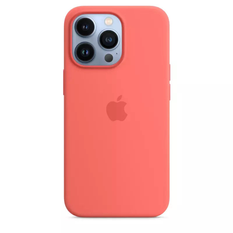 Apple MM2E3ZM/A beschermhoes voor iPhone 13 Pro, siliconen, 6,1 inch (15,5 cm), roze