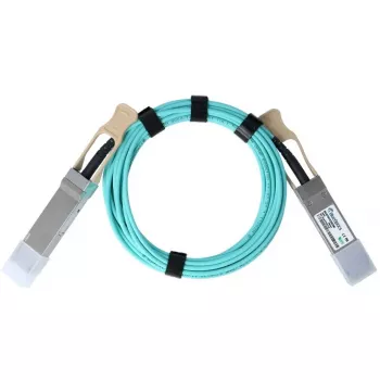Glasvezel-InfiniBand-kabel BlueOptics QSFP56–QSFP56 5 m, oranje