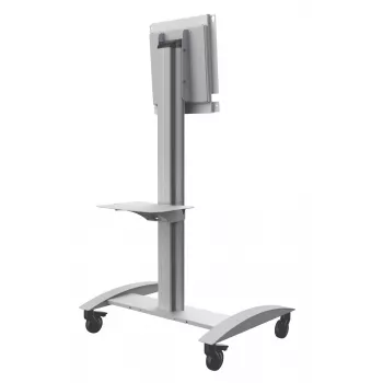 Peerless ACC-MSF-W multimediawagen accessoire wit metalen legplank