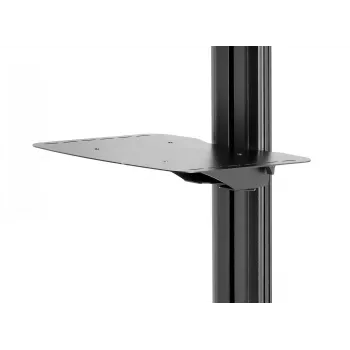 Peerless ACC-MS multimediawagen-accessoire zwart metalen legplank