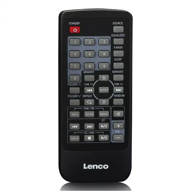 Draagbare radio Lenco SCD-720SI digitale tuner DAB FM 2-weg luidspreker