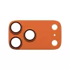 Camerabescherming PanzerGlass Fender voor iPhone 17 Pro Max, siliconen, Cosmic Orange, kras- en stootvast