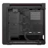 ASUS ProArt PA602 Wood Edition Modern zwart - tempered glass panel Midi Tower zwart, hout