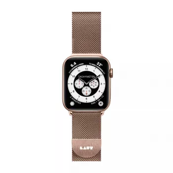 Armband LAUT Steel Loop voor smartwatch, edelstaal, goud