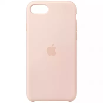 Cover Apple iPhone SE silicone case - Pink Sand