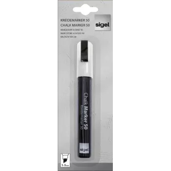 Krijtmarker Sigel GL181 wit