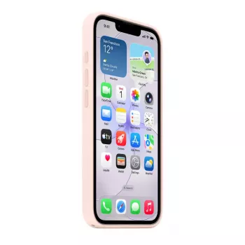 Silicone case met MagSafe voor iPhone 17e van Apple – poolster, voor 6,1 inch (15,5 cm) display