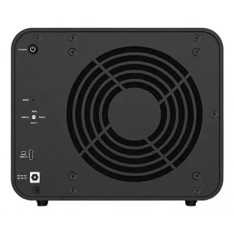 TerraMaster D8 Hybrid 8-bay DAS-schijfbehuizing, USB 3.2 Gen 2, zonder schijven