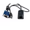 Vertiv Avocent MPUIQ-VMCHS kabel-interface-/gender-changer VGA (D-Sub) USB 2.0 zwart, blauw