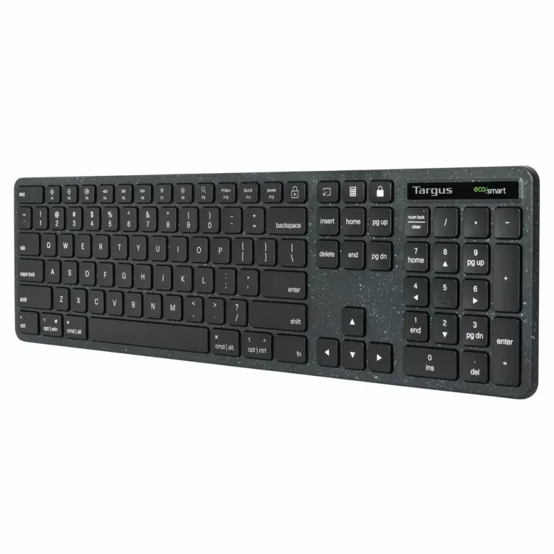 Targus EcoSmart AKB874UK toetsenbord universeel USB QWERTY UK-Engels zwart