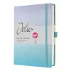 Schrijfboek Sigel Jolie JB100 A5+ 100 vel blauw violet