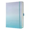 Schrijfboek Sigel Jolie JB100 A5+ 100 vel blauw violet