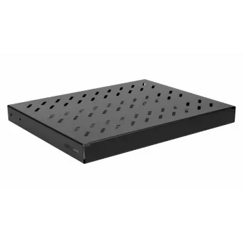 Rackplateau Equip Variable Shelf 19' 1U 350MM zwart