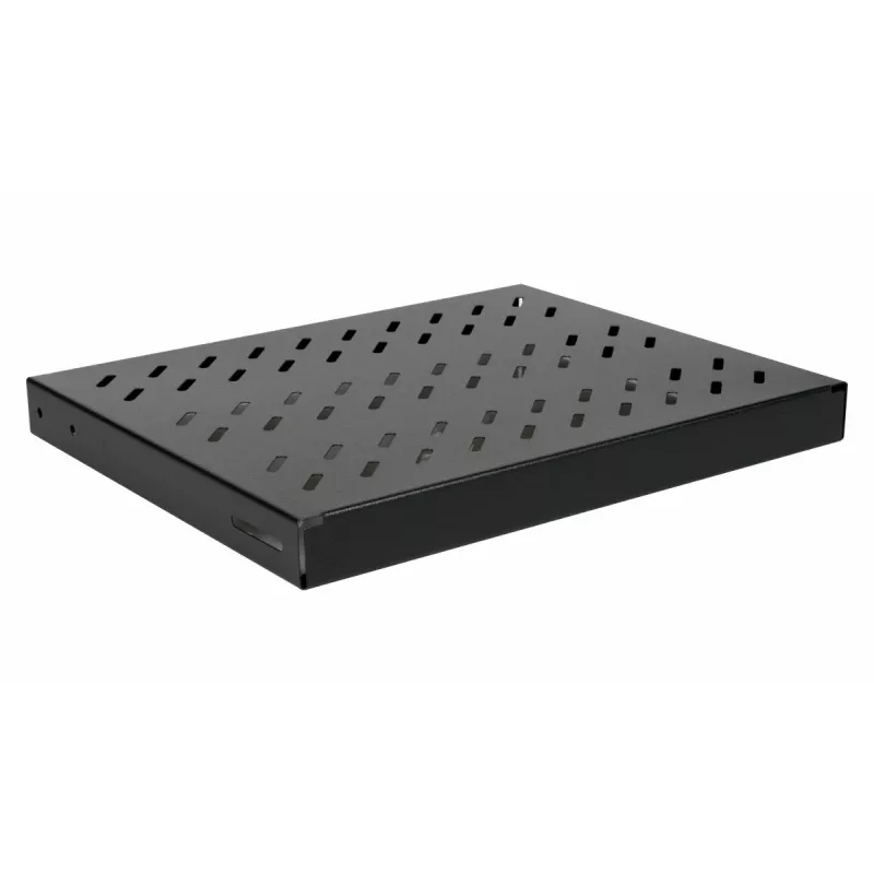 Rackplateau Equip Variable Shelf 19' 1U 350MM zwart