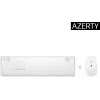 HP 650 draadloze toetsenbord- en muiscombinatie full-size membraan wit