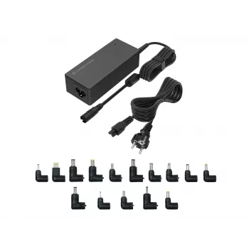 Conceptronic OZUL08B15 90W universele laptopoplader, 15 laadpunten inbegrepen