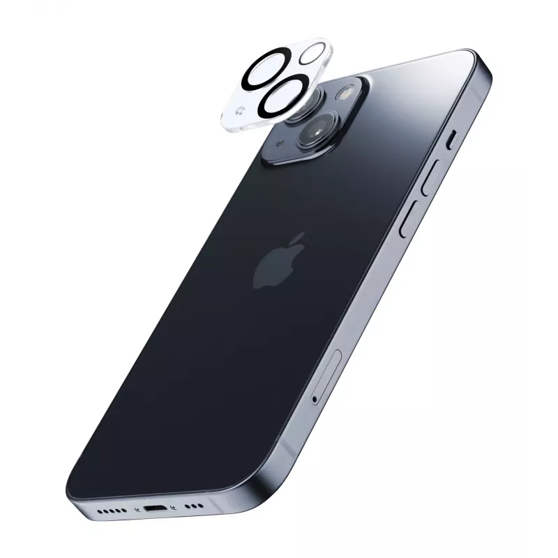Cellularline cameraobjectief - bescherming voor de camera iPhone 15 / 15 Plus