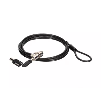 Conceptronic CUSTODIO02BS beveiligd laptopslot, standaard beveiligingssleuf, 1,8m