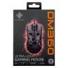 Gaming-muis DELTACO DM360 ultralight 47 g, 12.400 DPI, 3327-sensor