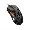 Gaming-muis DELTACO DM360 ultralight 47 g, 12.400 DPI, 3327-sensor