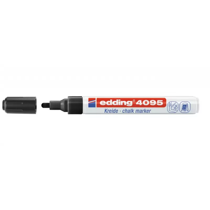 Krijtmarker Edding 4095 wit 10 stk.